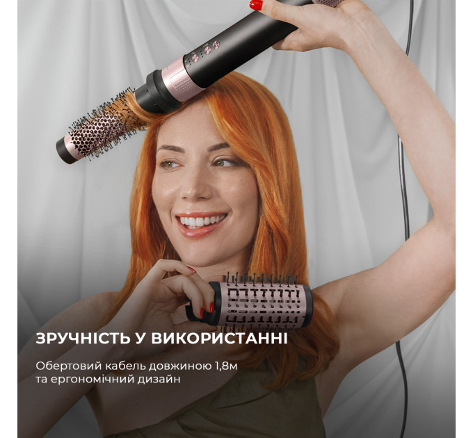 Cecotec Стайлер Cecotec Bamba CeramicCare 14in1 AirGlam Black (CCTC-00251)