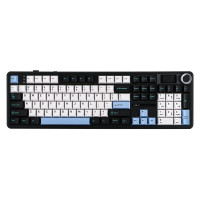Клавіатура Aula F108 Pro Wireless/Bluetooth UA Black/Blue (6978080501295)