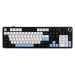 Aula Клавіатура Aula F108 Pro Wireless/Bluetooth UA Black/Blue (6978080501295)