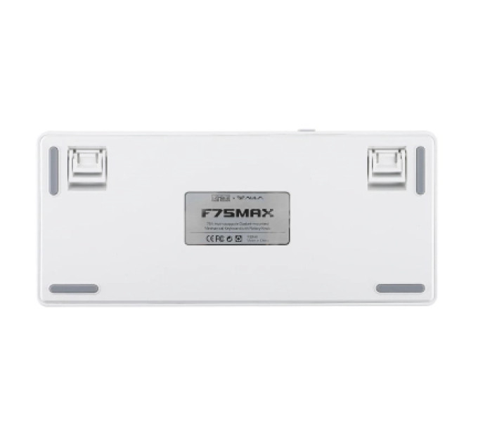 Aula Клавіатура Aula F75 MAX Wireless/Bluetooth UA White/Blue (6978080501158)