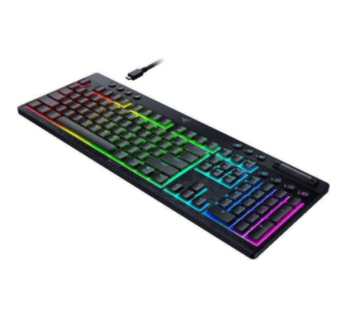Razer Клавіатура Razer BlackWidow V4 Low-Profile Wireless/Bluetooth/USB Orange switch UA Black (RZ03-05270800-R3M1)