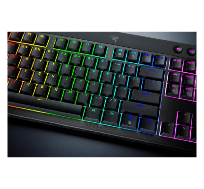Razer Клавіатура Razer BlackWidow V4 Low-Profile Wireless/Bluetooth/USB Orange switch UA Black (RZ03-05270800-R3M1)