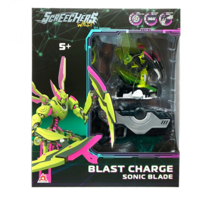 Трансформер Screechers Wild ! S5 L1 V2 - Сонік Блейд (KS686115)