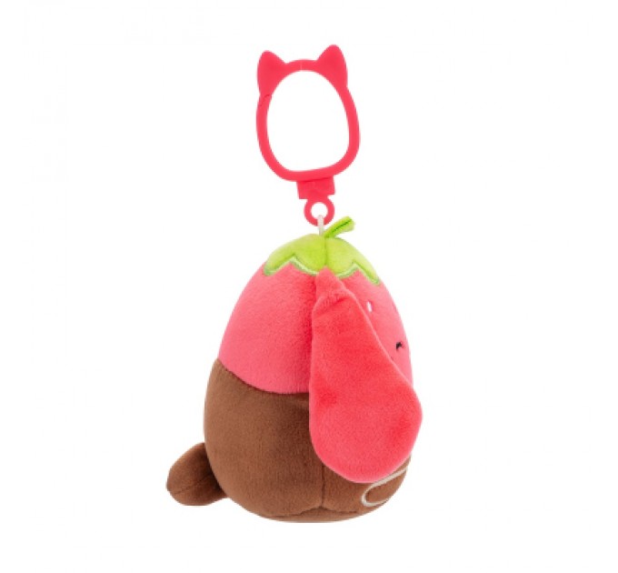 Брелок Squishmallows на кліпсі – Кролик Гунда 9 см (SQCP00464)