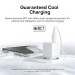 Baseus Зарядний пристрій Baseus 1xUSB-C 20W + 1xUSB white + cable USB-C to USB-C 60W 1.0m (P10111608213-01)