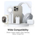 Baseus Зарядний пристрій Baseus 1xUSB-C 20W + 1xUSB white + cable USB-C to USB-C 60W 1.0m (P10111608213-01)