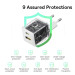 Baseus Зарядний пристрій Baseus 1xUSB-C 20W + 1xUSB white + cable USB-C to USB-C 60W 1.0m (P10111608213-01)