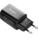 Essager Зарядний пристрій Essager 1xUSB + 1xUSB-C PD30W black (ECTPQS-ZTB01)