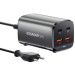 Essager Зарядний пристрій Essager 2xUSB-C + 2xUSB 67W GaN (ECT2AC-JYB0G-Z)
