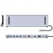 Dynamode Порт-реплікатор Dynamode 11-in-1 USB-C to HDTV 4K/30Hz, VGA, 1хUSB3.0, RJ45, Type-C PD, Audio, SD/MicroSD (BYL-2003)