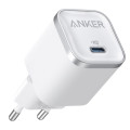 Anker Мережевий зарядний пристрій Anker Nano Charger 45W USB-C White (A2692L21)