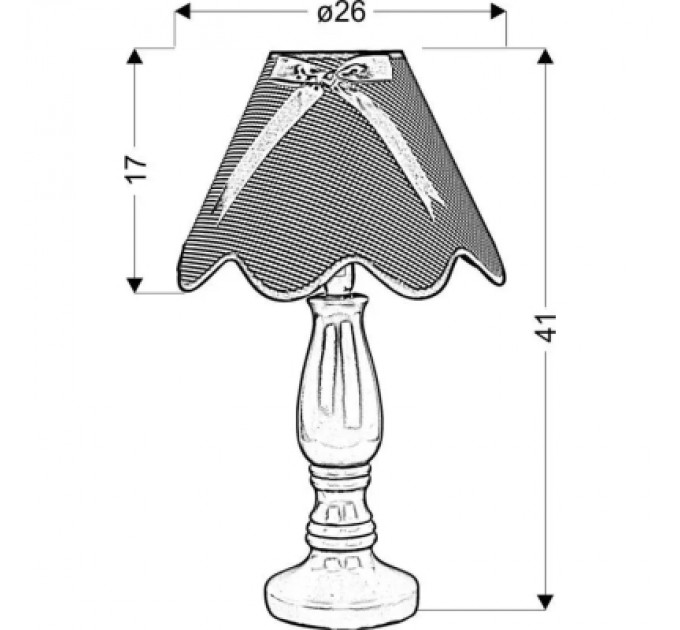 Candellux Настільна лампа Candellux 41-04710 LOLA (41-04710)