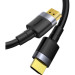 Baseus Кабель мультимедійний HDMI M to HDMI M 2.0m 4K Baseus (CADKLF-F01)