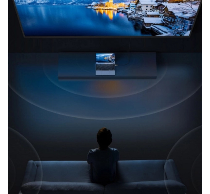 Baseus Кабель мультимедійний DisplayPort M to DisplayPort M 2.0m 8K Baseus (B00633706111-02)