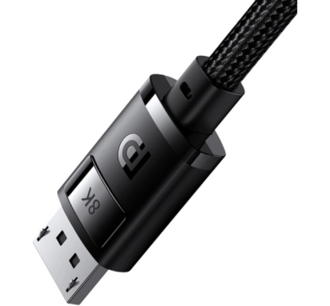 Baseus Кабель мультимедійний DisplayPort M to DisplayPort M 2.0m 8K Baseus (B00633706111-02)