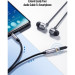 Ugreen Кабель мультимедійний 3.5mm M to 3.5mm F 1.0m AV118 gray Ugreen (10592)