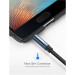 Ugreen Кабель мультимедійний 3.5mm M to 3.5mm F 2.0m AV118 blue Ugreen (40675)