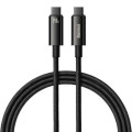 Baseus Дата кабель USB-C to USB-C 2.0m 240W Black Baseus (CAWJ040101)