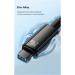 Baseus Дата кабель USB-C to USB-C 2.0m 240W Black Baseus (CAWJ040101)