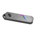 Dynamode Кишеня зовнішня Dynamode M.2 SSD NVMe/SATA combo to USB3.2 GEN2 USB-C (DM-CAD-SSD14)