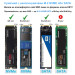 Dynamode Кишеня зовнішня Dynamode M.2 SSD NVMe/SATA combo to USB3.2 GEN2 USB-C (DM-CAD-SSD14)