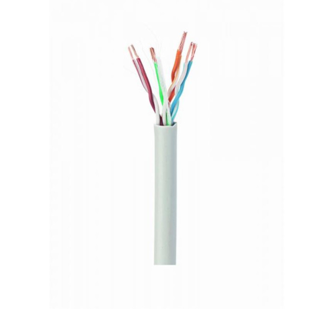 Cablexpert Кабель вита пара Cablexpert (UPC-5004E-L) CAT5e, багатожильний, алюміній під міддю (CCA с AWG24), неекранірований, 305м