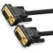 Ugreen Кабель мультимедійний VGA M to VGA M 2.0m VG101 black Ugreen (11646)