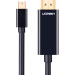 Ugreen Кабель мультимедійний miniDisplayPort M to HDMI M 1.5m MD101 4K black Ugreen (20848)