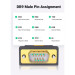 Ugreen Кабель для передачі даних USB to COM M 1.5m DB9 RS-232 CR104 black Ugreen (20211)