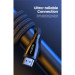 Ugreen Кабель мультимедійний HDMI M to HDMI M 2.0m braided HD140 black Ugreen (80403)