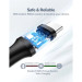 Ugreen Дата кабель USB 2.0 AM to USB-C 0.25m 3A US287 black Ugreen (60114)