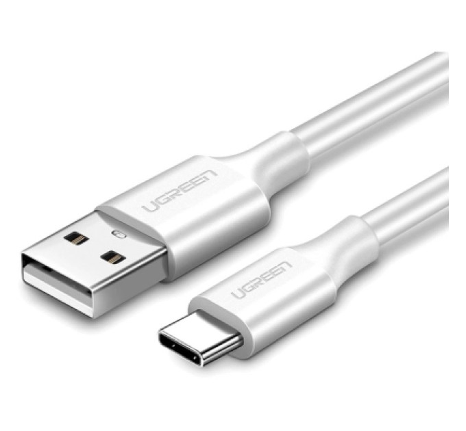Ugreen Дата кабель USB 2.0 AM to USB-C 0.25m 3A US287 white Ugreen (60119)