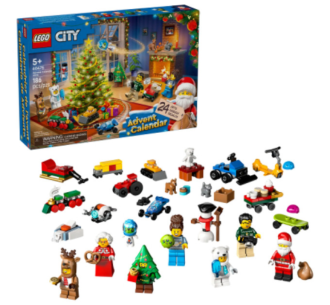 LEGO Конструктор LEGO City Різдвяний календар 2025 (60475)