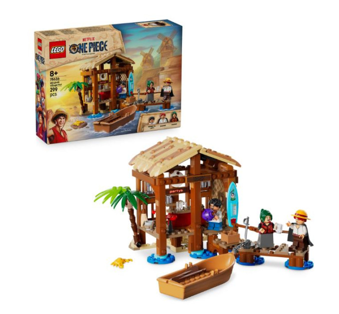 LEGO Конструктор LEGO One Piece Хатина у Селищі Вітряків (75636-)