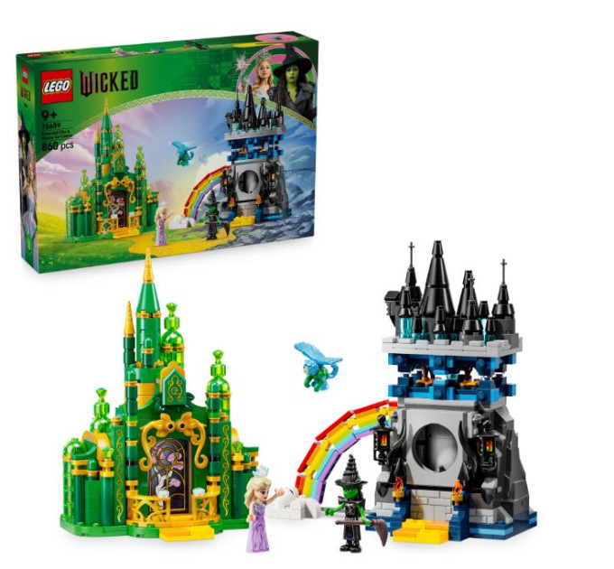 LEGO Конструктор LEGO Wicked Емеральд-сіті і замок Кіамо Ко (75689)