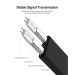 Ugreen Кабель для передачі даних SATA 3 Data Cable 0.5m 90° corner US217 Black Ugreen (30797)