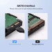 Ugreen Кабель для передачі даних SATA 3 Data Cable 0.5m US217 Black Ugreen (30796)