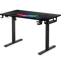 Комп'ютерний стіл Mealux PowerDesk Energy Black з електрорегулюванням висоти (EVO-201 Energy B/B)
