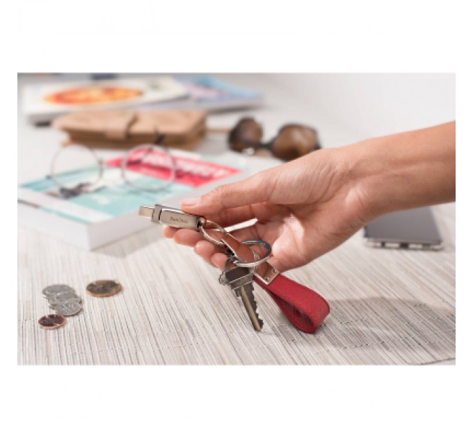 USB флеш накопичувач SanDisk 128GB Dual Drive Luxe USB 3.1 + Type-C (SDDDC4-128G-G46)