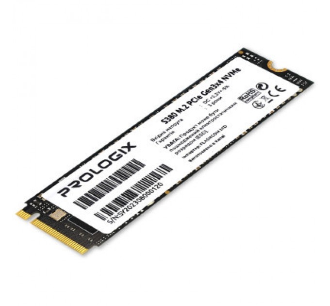 Prologix Накопичувач SSD M.2 2280 256GB Prologix (PRO256GS380)