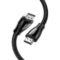 Ugreen Кабель мультимедійний HDMI M to HDMI M 5.0m braided HD140 black Ugreen (80405)