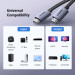 Ugreen Кабель мультимедійний HDMI M to HDMI M 3.0m V2.0 4K60Hz HD153 black Ugreen (25300)