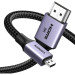 Ugreen Кабель мультимедійний HDMI M to HDMI micro M 2.0m V2.1 8K60Hz HD164 black Ugreen (15517)