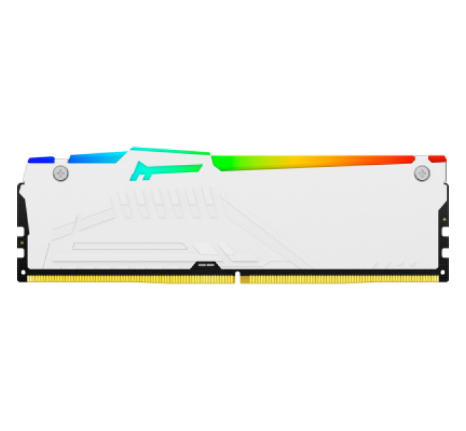 Kingston Fury (ex.HyperX) Модуль пам'яті для комп'ютера DDR5 16GB 6000 MHz Beast White RGB EXPO Kingston Fury (ex.HyperX) (KF560C36BWE2A-16)
