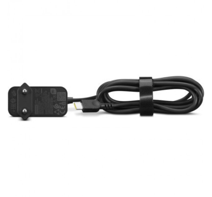 Lenovo Блок живлення до ноутбуку Lenovo 65W, USB Type-С, wall mount (4X21L54610)