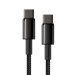 Baseus Дата кабель USB-C to USB-C 1.0m 100W black Baseus (CATWJ-01)