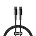 Baseus Дата кабель USB-C to USB-C 1.0m 100W black Baseus (CATWJ-01)