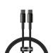 Baseus Дата кабель USB-C to USB-C 1.0m 100W black Baseus (CATWJ-01)
