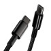 Baseus Дата кабель USB-C to USB-C 1.0m 100W black Baseus (CATWJ-01)