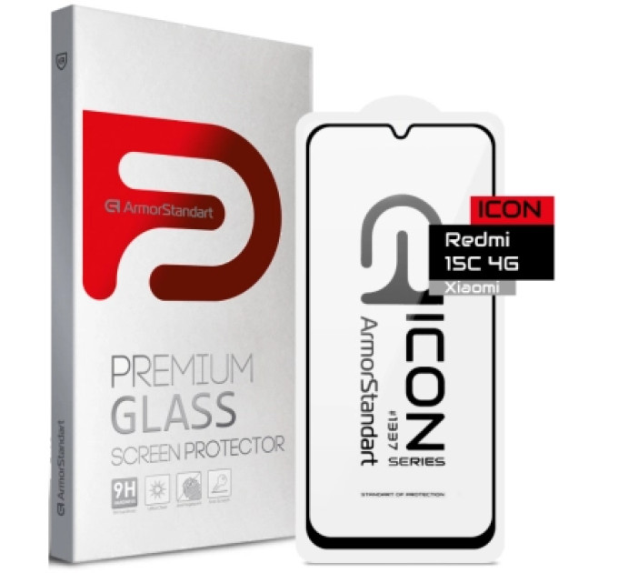 Armorstandart Скло захисне Armorstandart Icon Xiaomi Redmi 15C 4G (ARM85413)